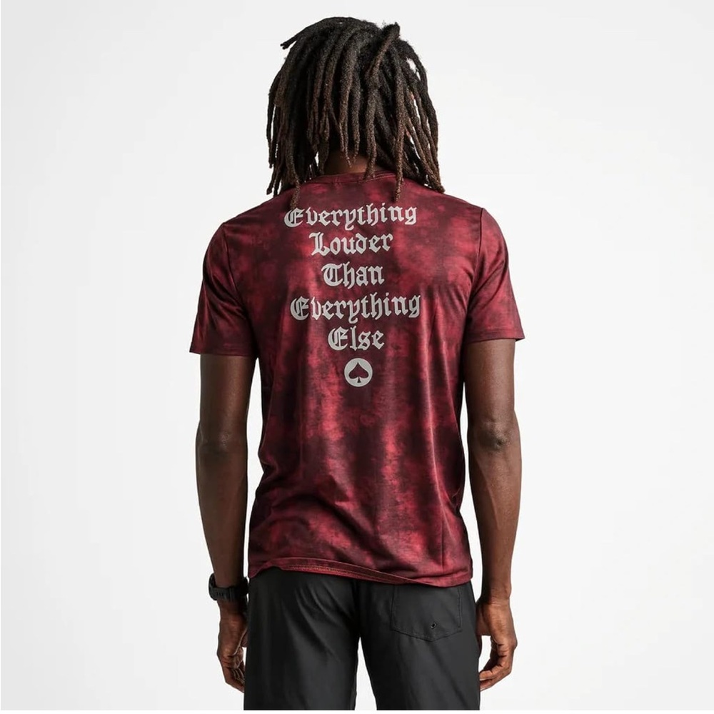 Motörhead Roark Graphic Tee Shirt Men’s Large Burgundy Tie-Dye Rock Band New - Picture 13 of 14